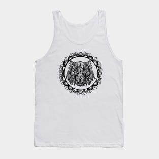 Bengal Tiger Mandala Tank Top